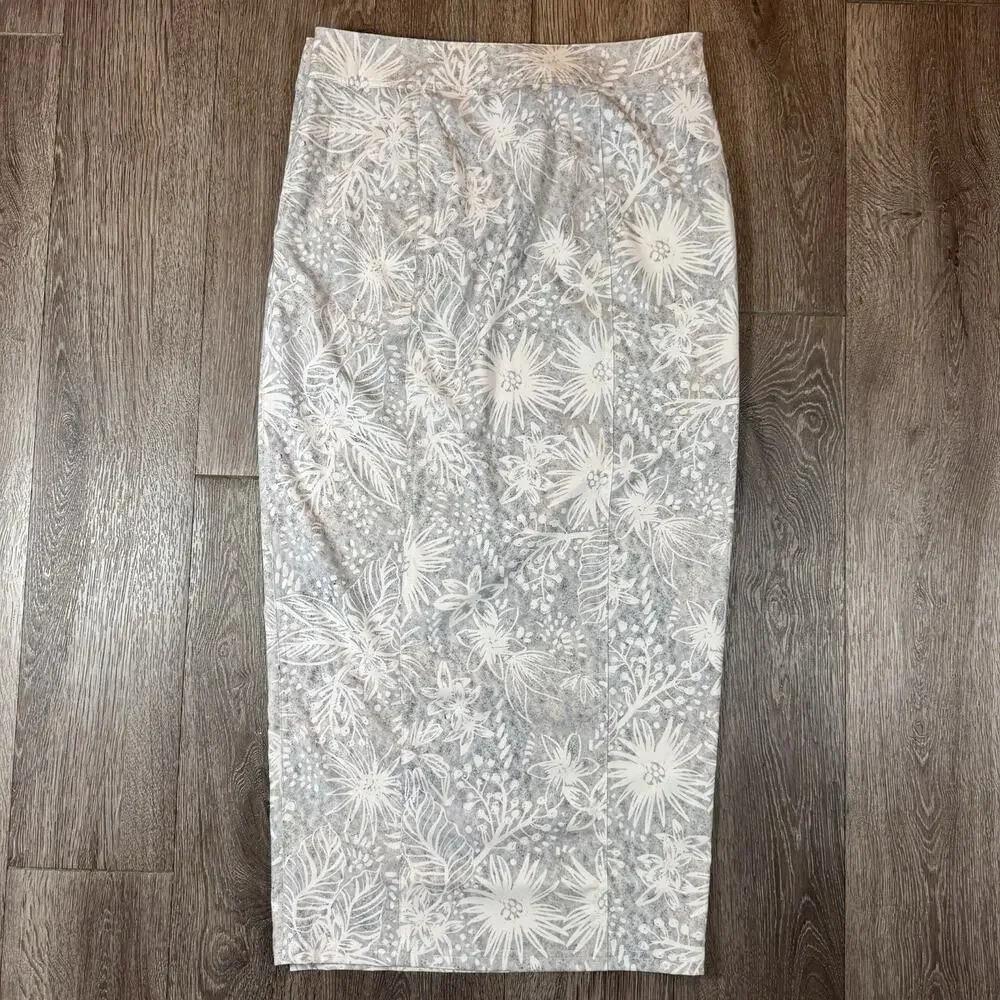 Ripskirt Hawaii Wrap Skirt Length 4 Long Size Small Pockets Gray - Picture 9 of 11